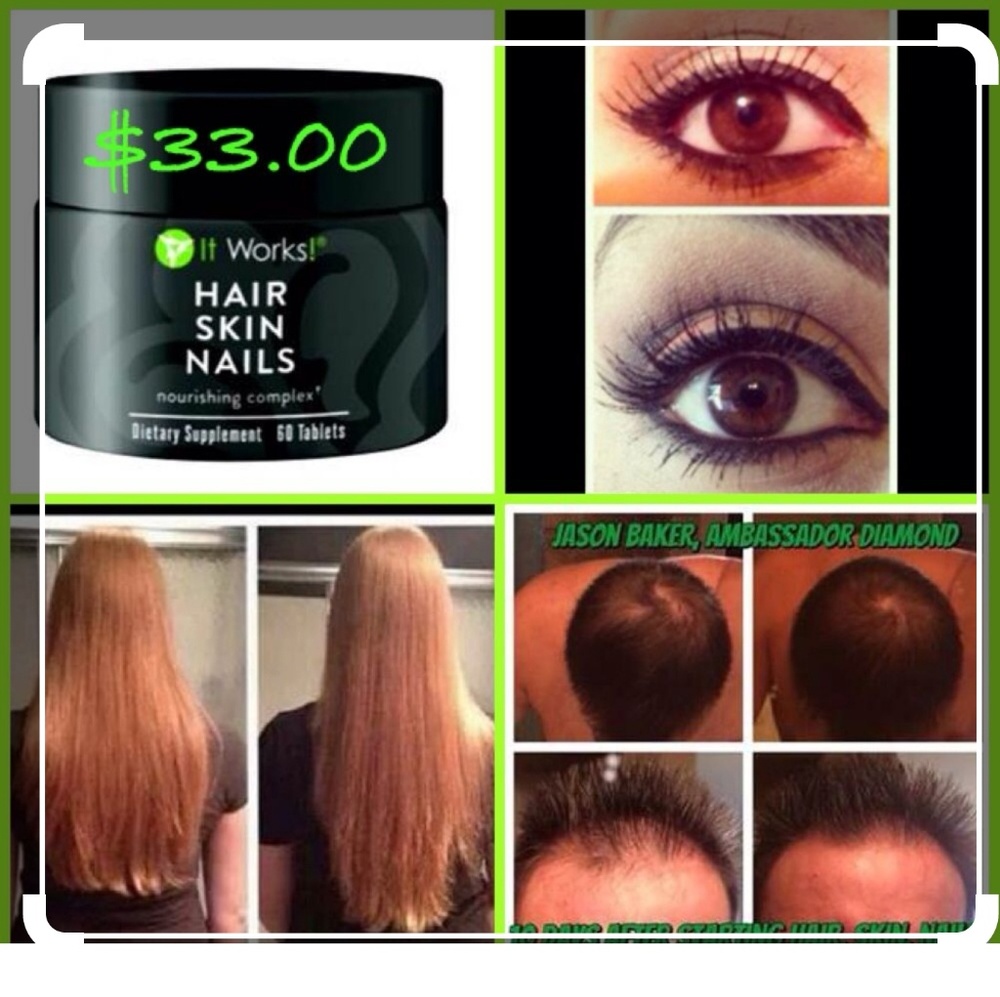 Hair skin nails
